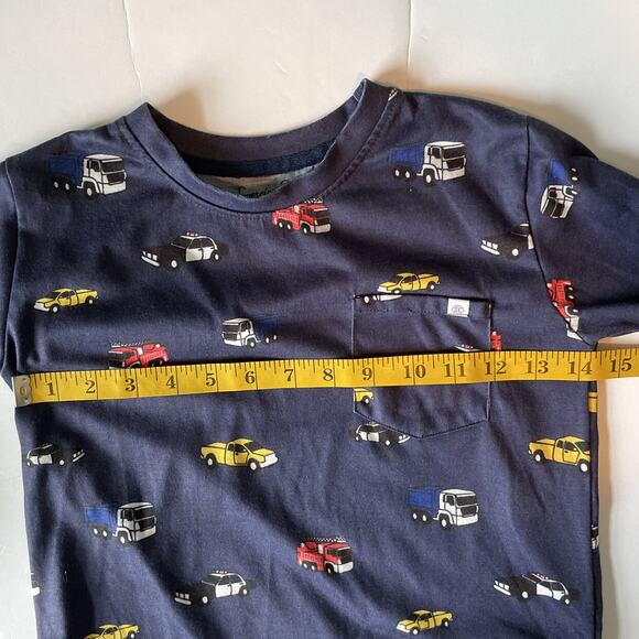Sovereign Code Worker Truck Print Long Sleeve Pocket Tee Size 7 - Picture 4 of 9